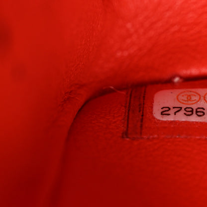 Chanel Lambskin Quilted Small Double Flap Red 8 of 14