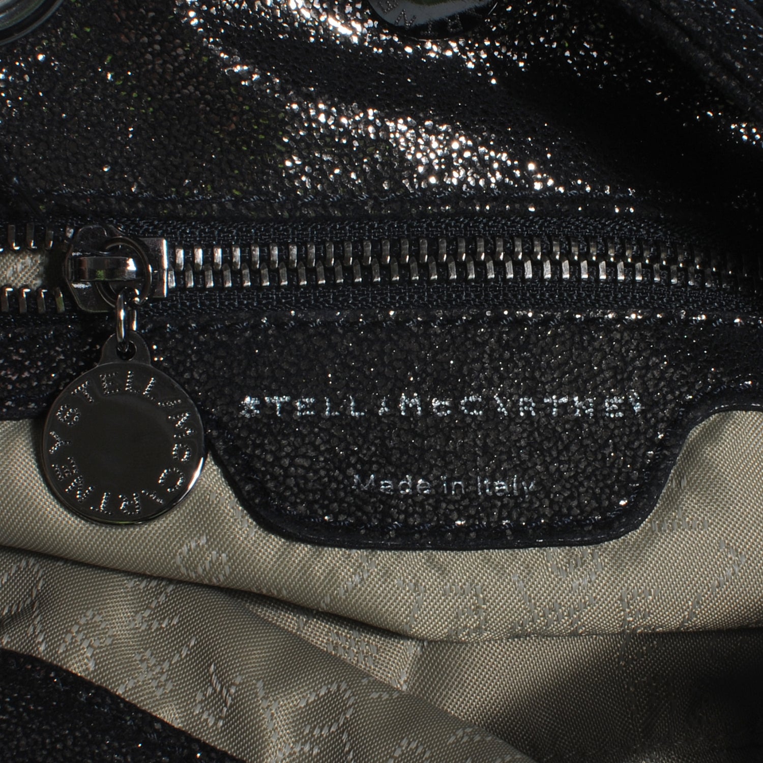 Stella McCartney Faux Leather Large Falabella Bucket Bag Ruthenium 7 of 7