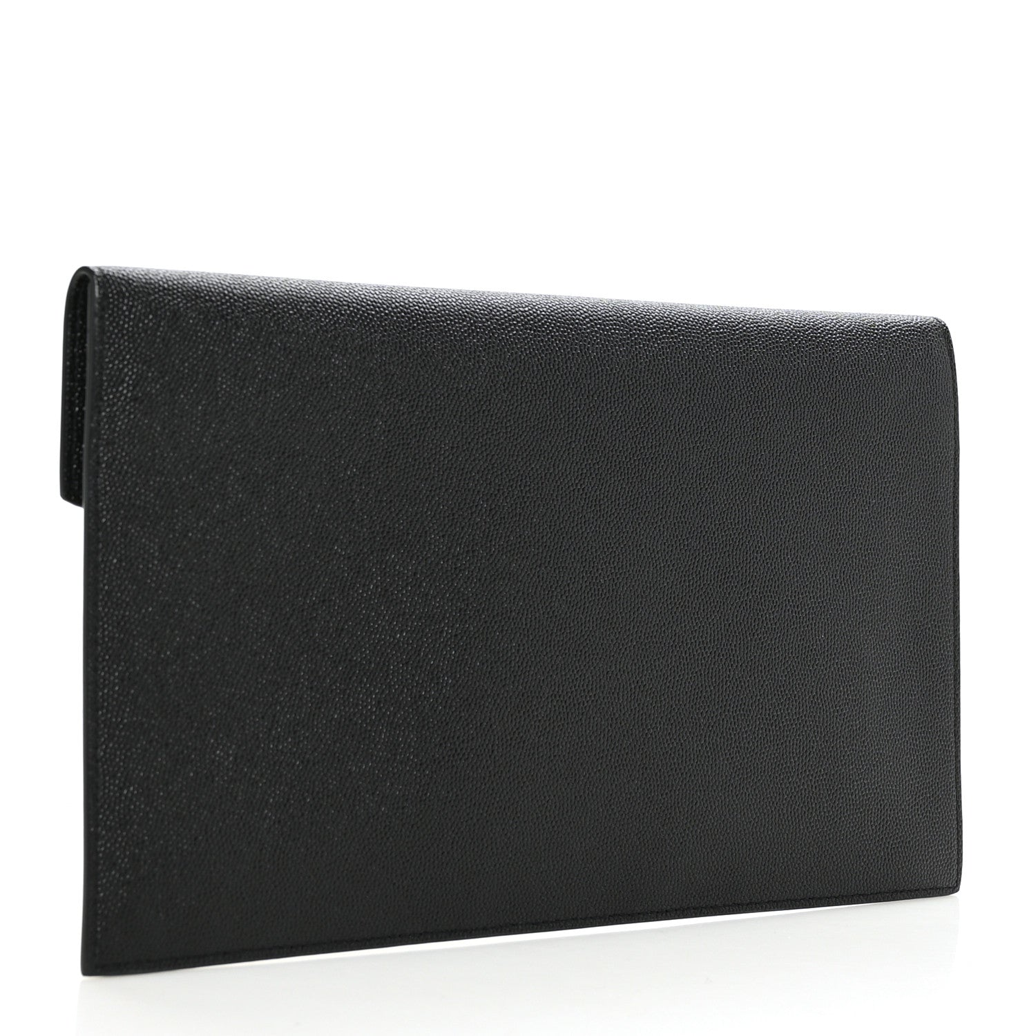 Saint Laurent Grain De Poudre Uptown Pouch Black 3 of 7