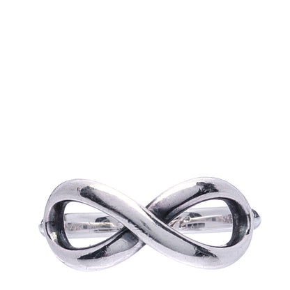 Tiffany Sterling Silver Infinity Ring 48 4.5 2 of 8