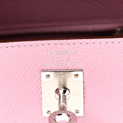 Hermes Epsom Kelly Sellier 25 Mauve Sylvestre 6 of 10