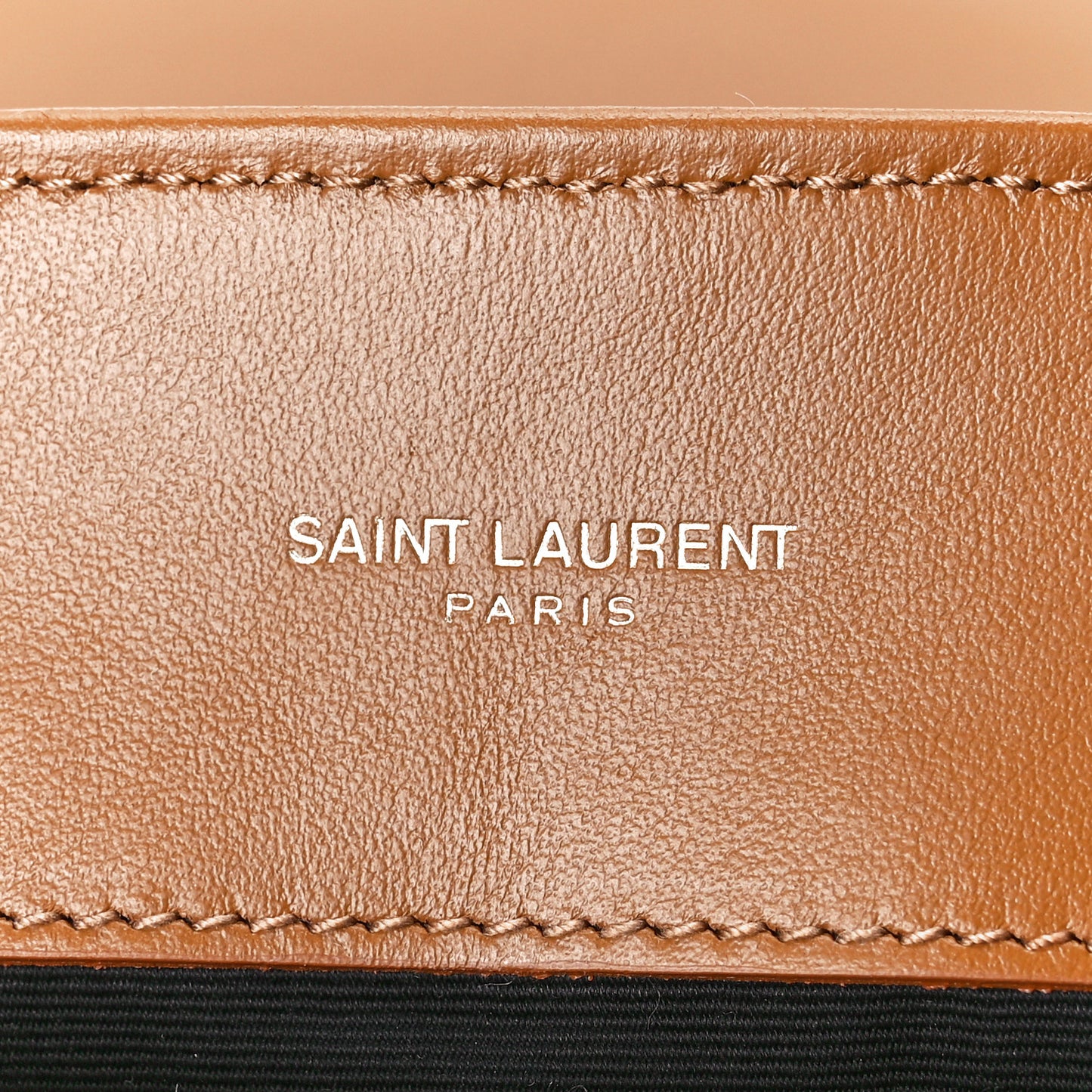 Calfskin Y Quilted Monogram Medium Loulou Chain Satchel Dark Natural