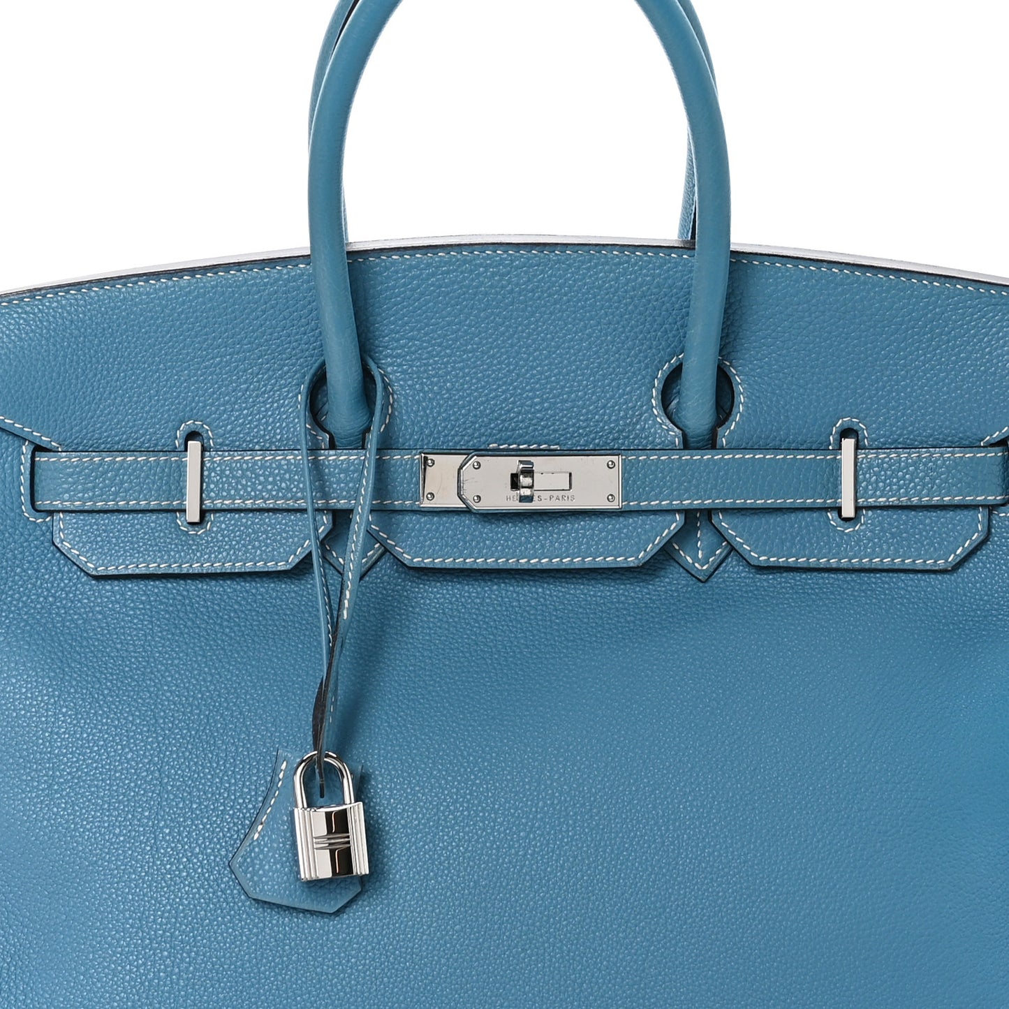 Togo Birkin 35 Blue Jean