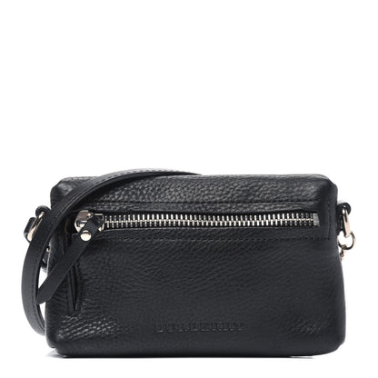 Burberry Grain Calfskin Mini Crossbody Bag Black 1 of 13