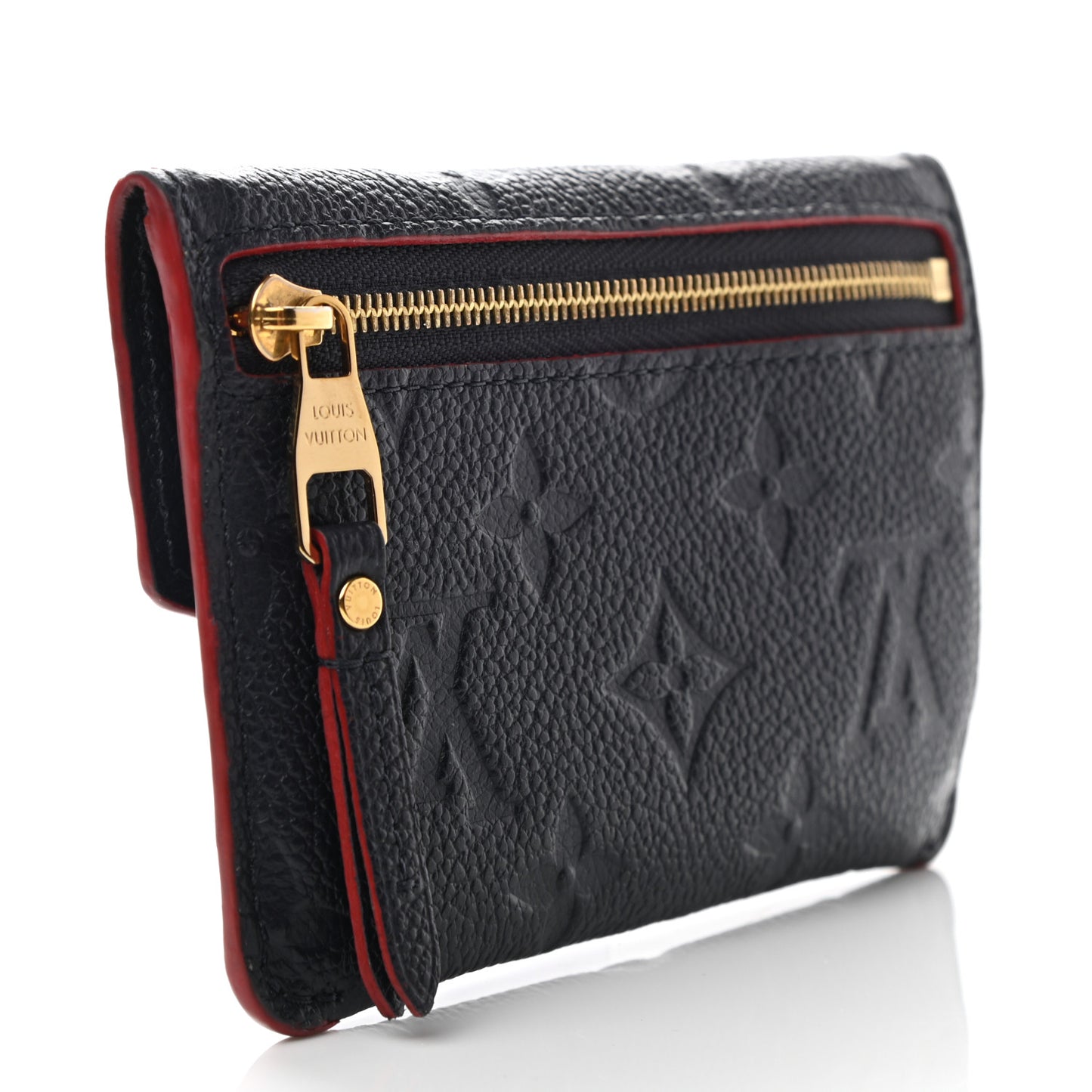 Empreinte Key Pouch Marine Rouge