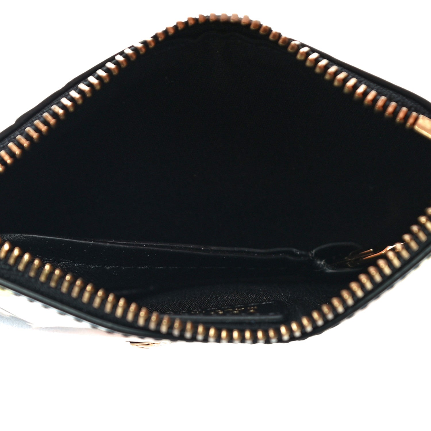 Versace Nappa Virtus Zip Pouch Card Holder 5 of 10