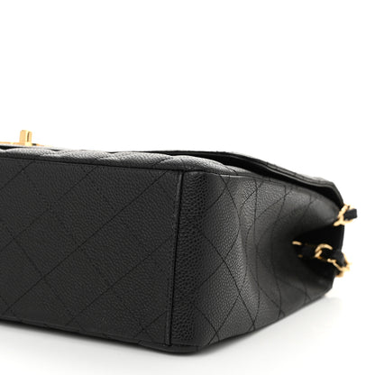 Chanel Caviar Quilted Maxi Single Flap Black 10 of 10