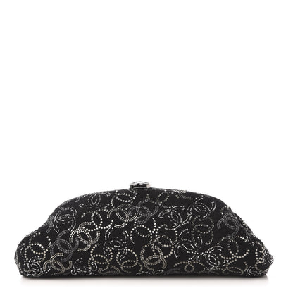 Chanel Tweed Strass Timeless Clutch Black 1 of 4