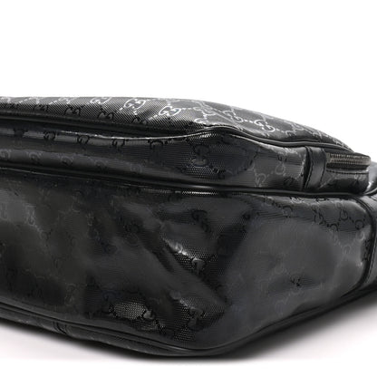 Gucci Imprime Monogram Medium Travel Bag Black 10 of 10
