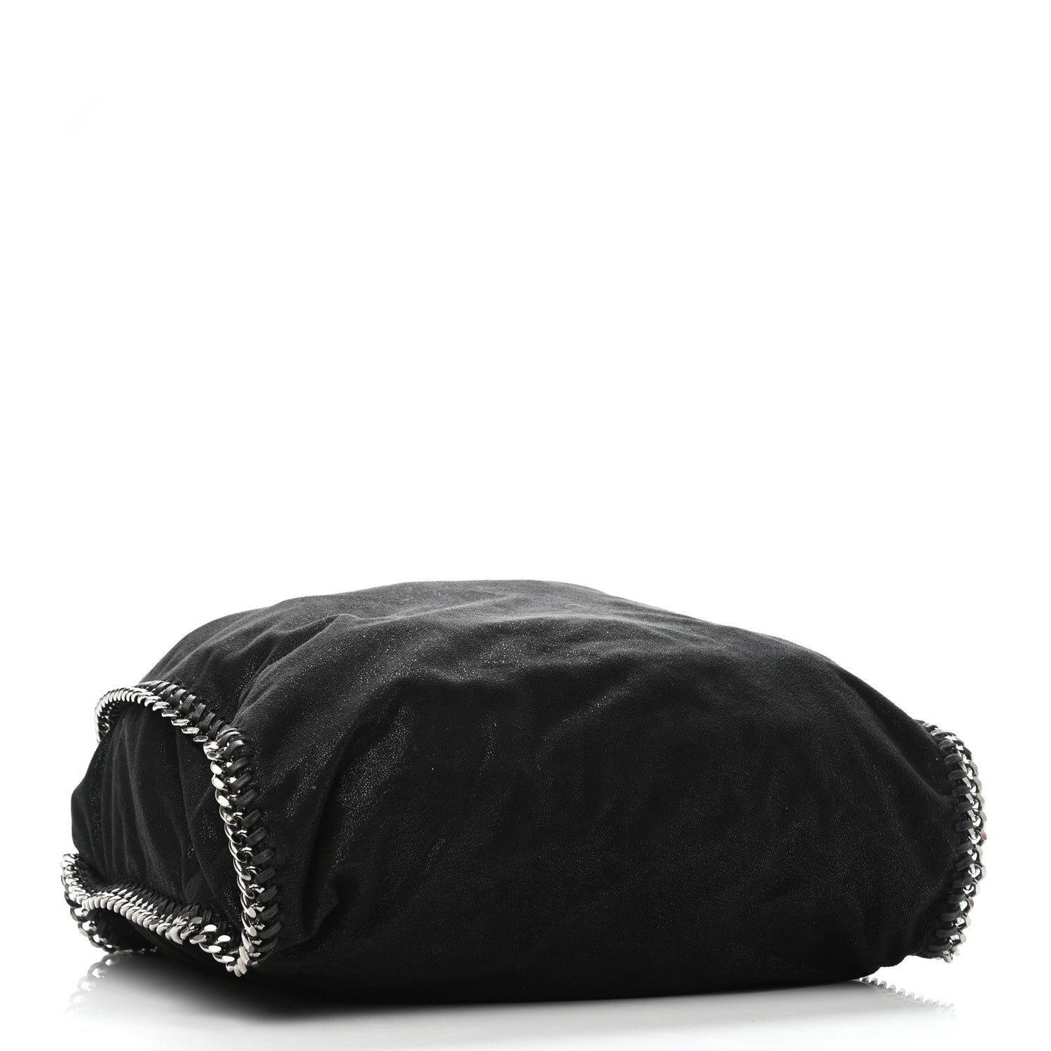 Stella McCartney Shaggy Deer Big Falabella Tote Black 3 of 4