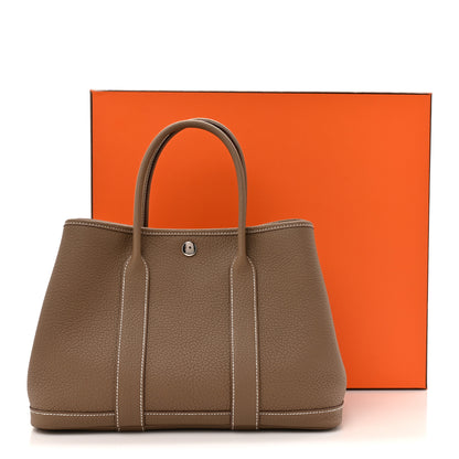 Hermes Negonda Garden Party 30 TPM Etoupe 9 of 9