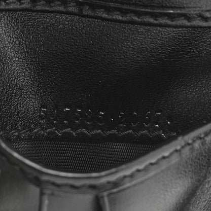 Gucci Plutone Calfskin Logo Bi-Fold Wallet Black 7 of 7