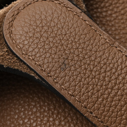 Hermes Taurillon Maurice Picotin Lock 22 MM Beige De Weimar 14 of 14