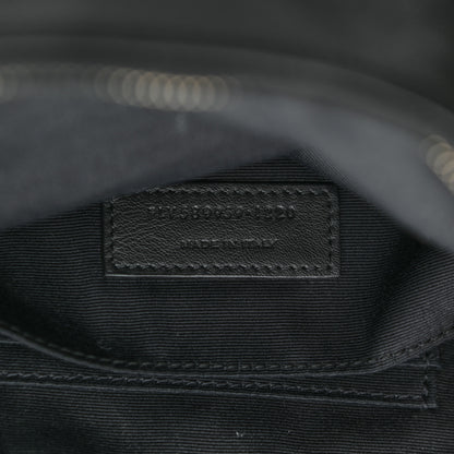 Saint Laurent Grain De Poudre Monogram Belt Bag Black 7 of 11