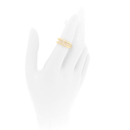 David Yurman 18K Yellow Gold Diamond 6.5mm Continuance Band Ring 52 6 2 of 4