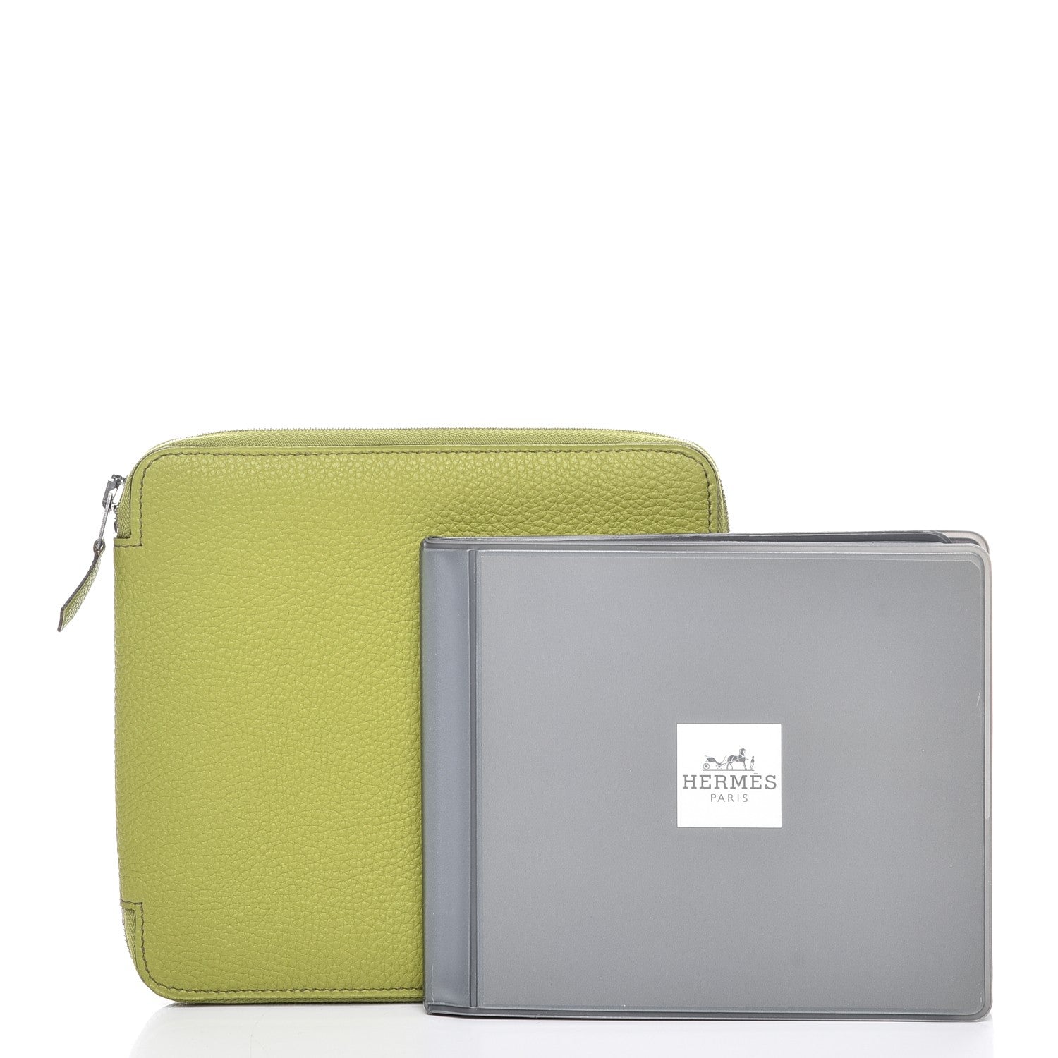 Hermes Togo CD Cover Vert Anis 5 of 14