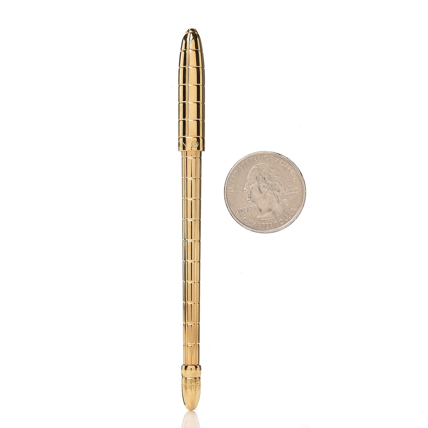 Louis Vuitton Agenda Ballpoint Pen Gold 2 of 3