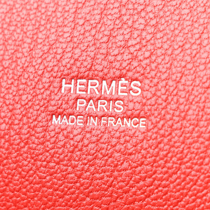 Hermes Taurillon Clemence Jypsiere 31 Rouge Pivoine 6 of 12