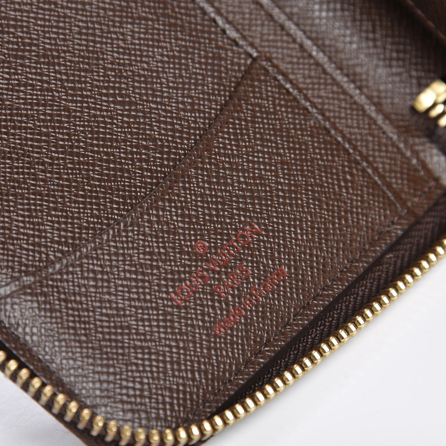 Damier Ebene Zippy Compact Wallet