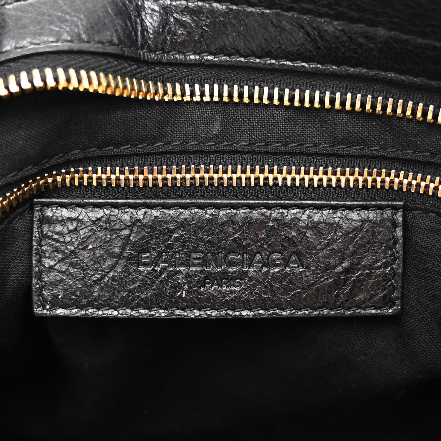 Agneau Giant 12 Gold Hardware City Black