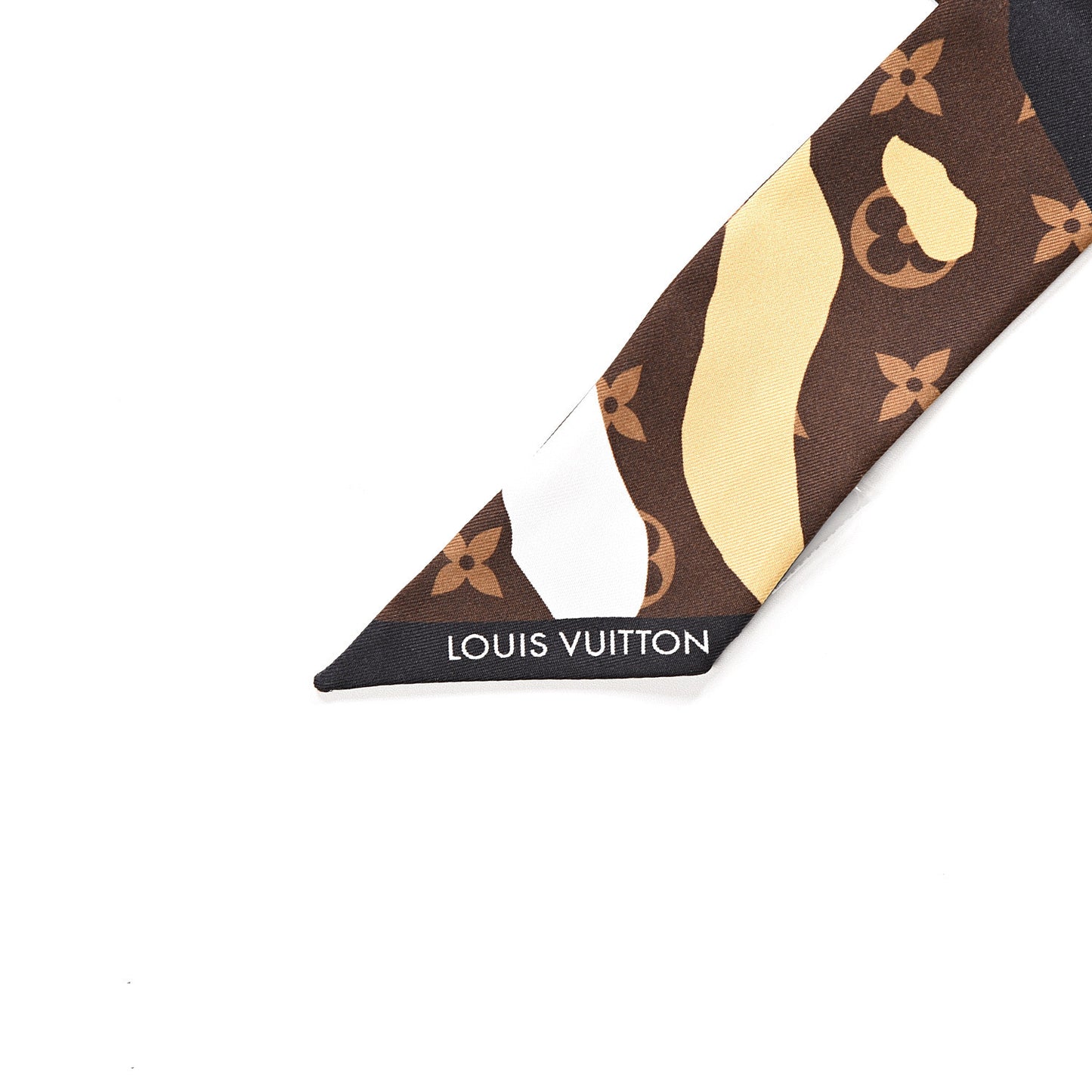 X LOL Silk Monogram BB Bandeau Gold Silver