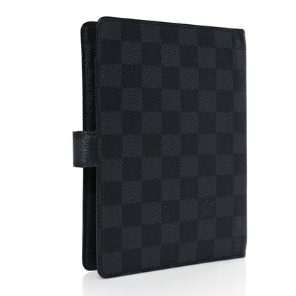 Louis Vuitton Damier Graphite Medium Ring Agenda Cover 2 of 7