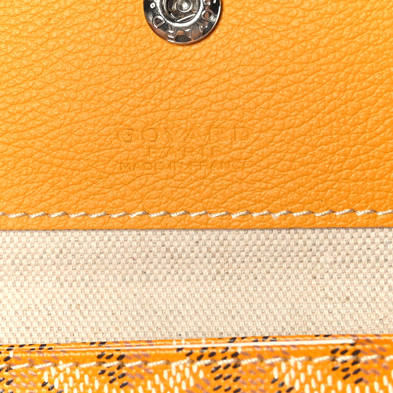 Goyard Goyardine Saint Louis PM Yellow 8 of 10