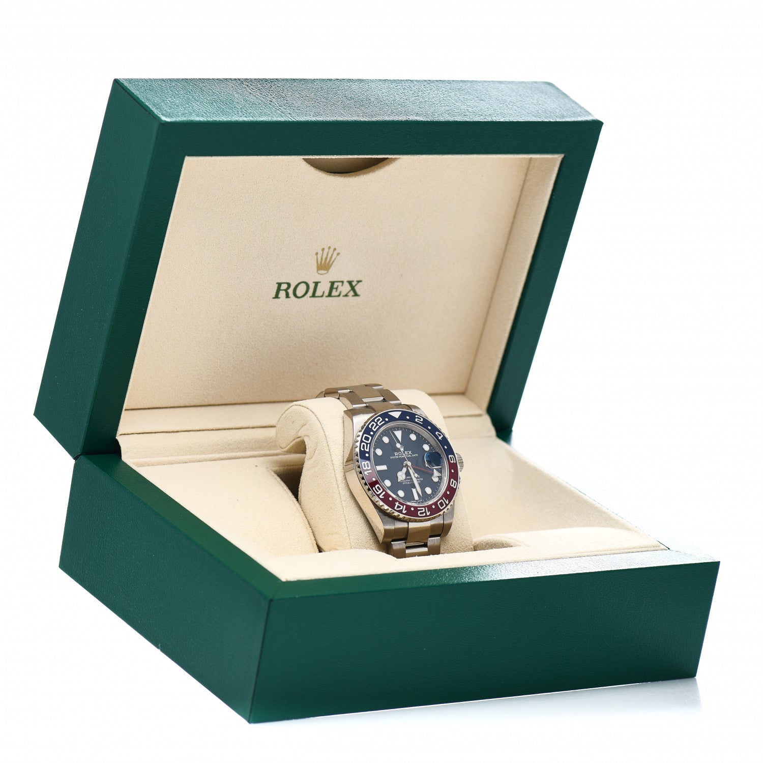 Rolex Stainless Steel 40mm Oyster Perpetual Date GMT Master Ⅱ Pepsi Watch 126710BLRO 5 of 5