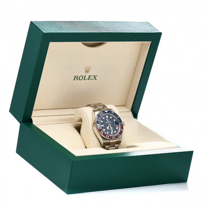 Rolex Stainless Steel 40mm Oyster Perpetual Date GMT Master Ⅱ Pepsi Watch 126710BLRO 5 of 5