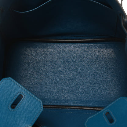 Hermes Epsom Birkin 25 Bleu Izmir 5 of 10