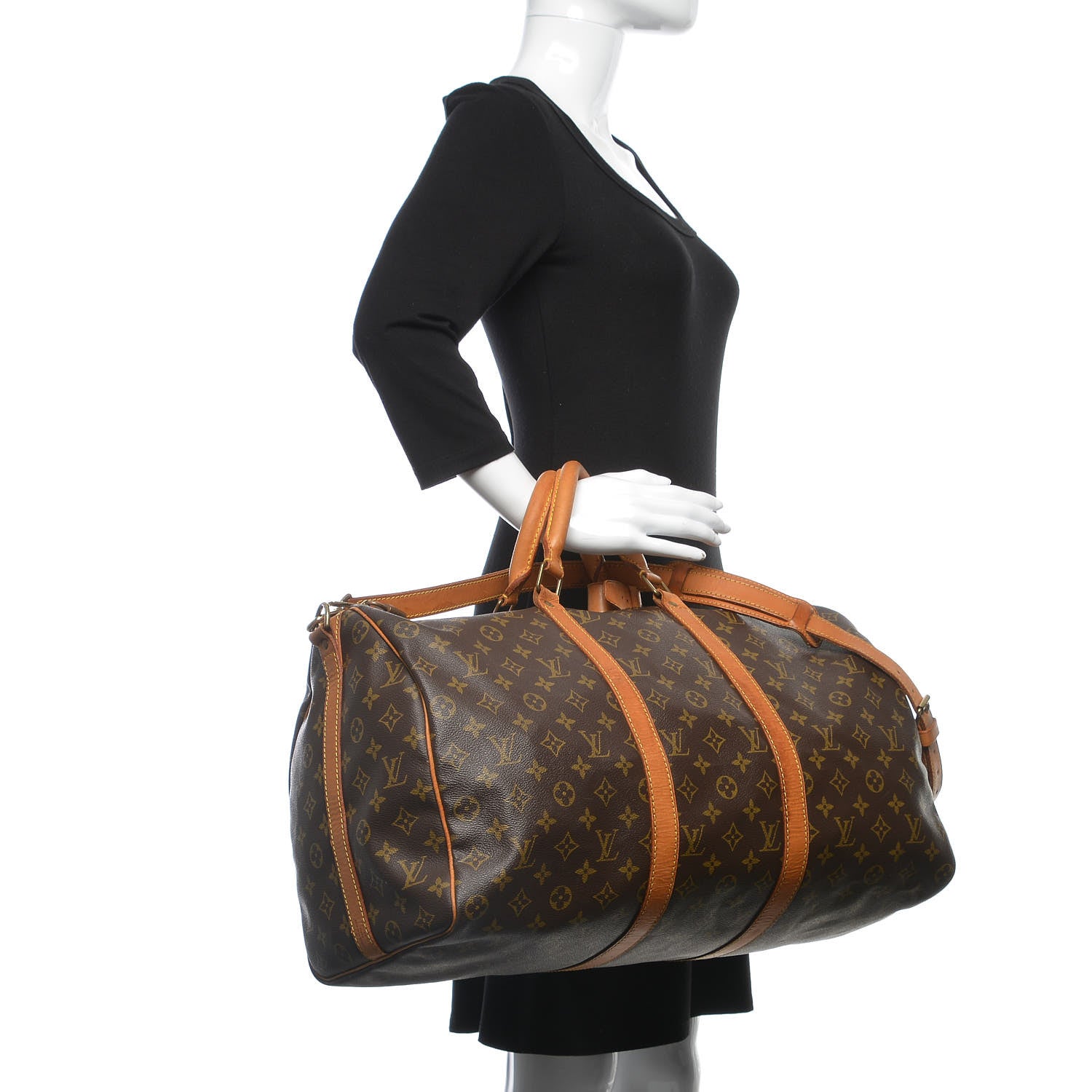 Louis Vuitton Monogram Keepall Bandouliere 50 2 of 20