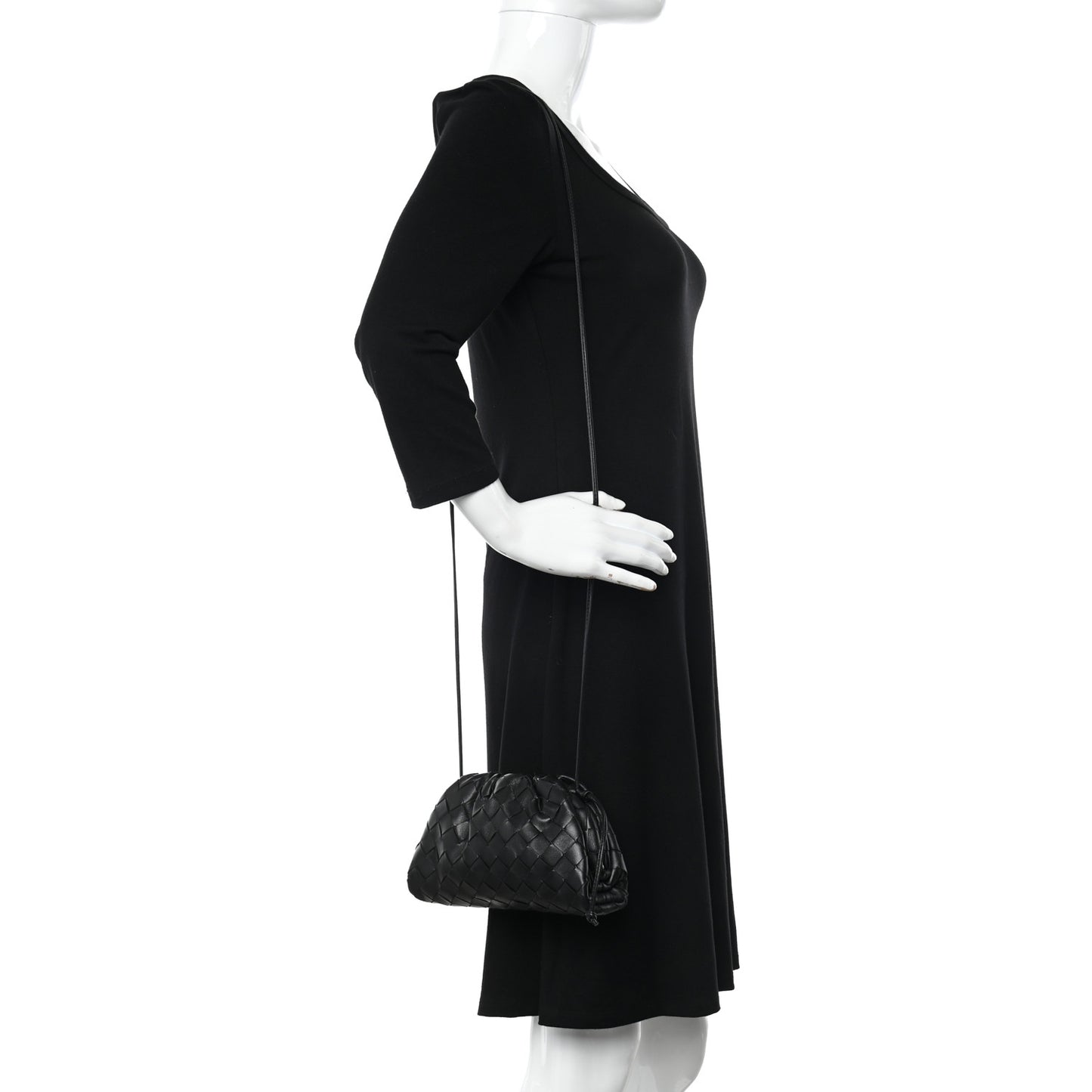 Nappa Intrecciato The Mini Pouch Black