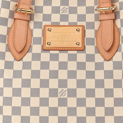 Louis Vuitton Damier Azur Hampstead MM 8 of 13