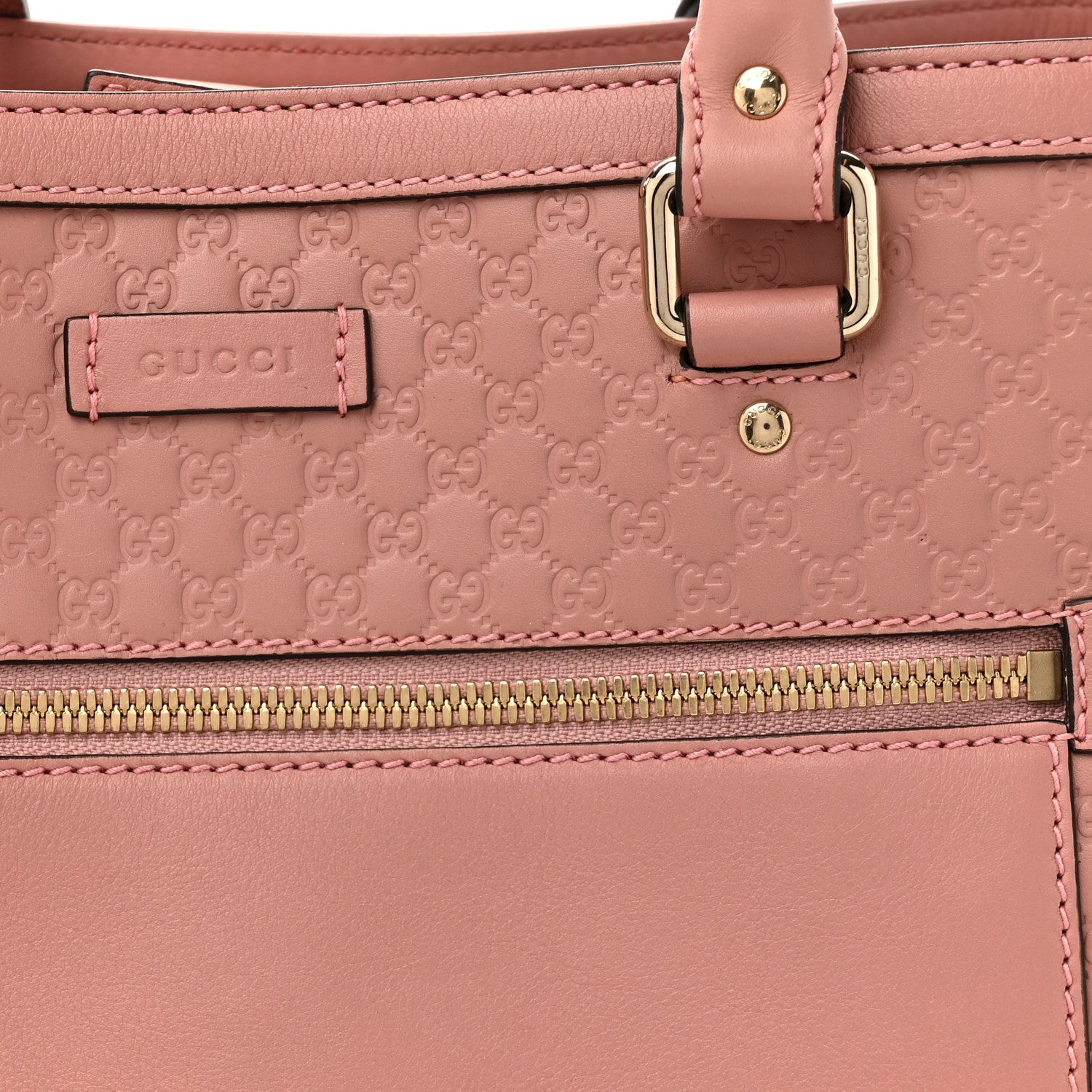 Gucci Soft Microguccissima Medium Tote Soft Pink 8 of 12
