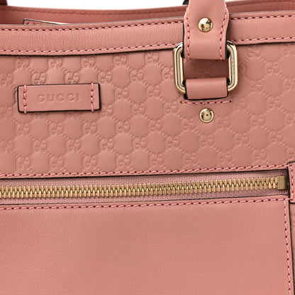 Gucci Soft Microguccissima Medium Tote Soft Pink 8 of 12