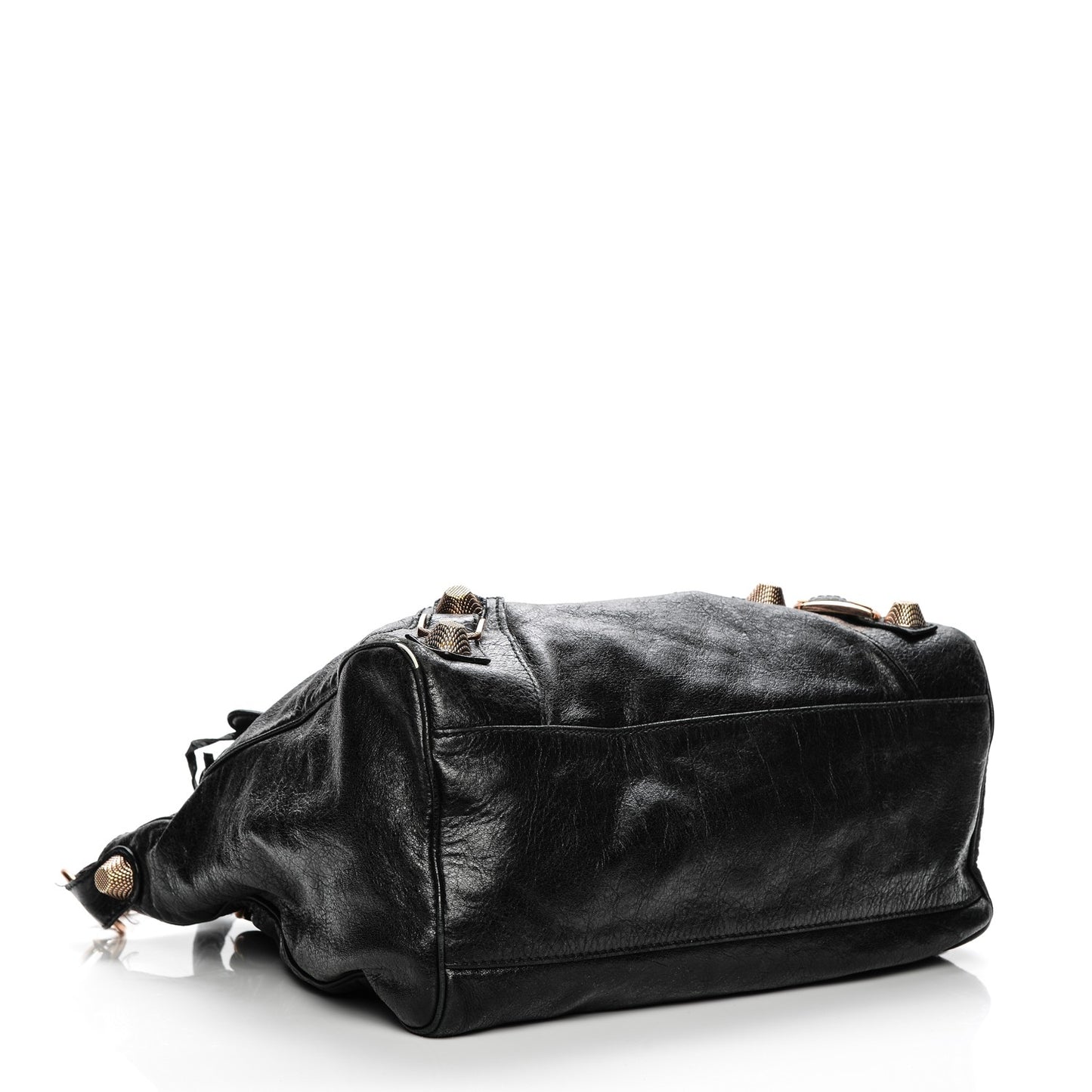 Agneau Giant 21 Rose Gold Hardware Velo Black