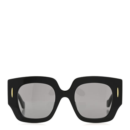 Loewe Acetate Anagram Square Screen Sunglasses LW40129U Black 2 of 8