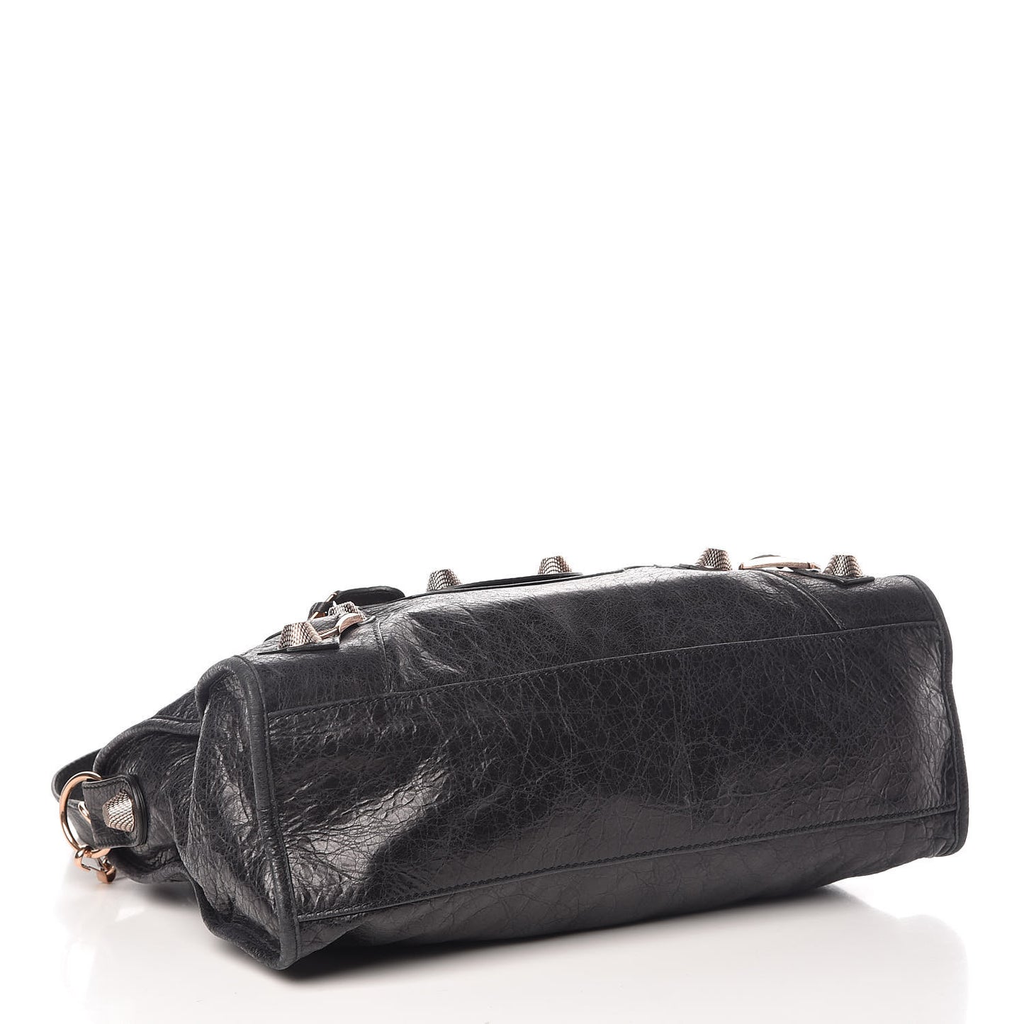 Agneau Giant 21 Rose Gold Hardware City Black