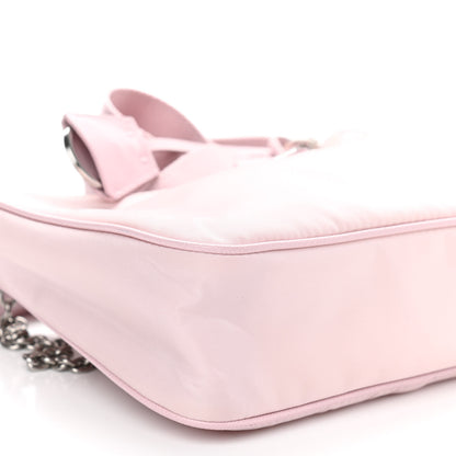 Prada Nylon Re-Edition 2005 Shoulder Bag Alabastro 8 of 9