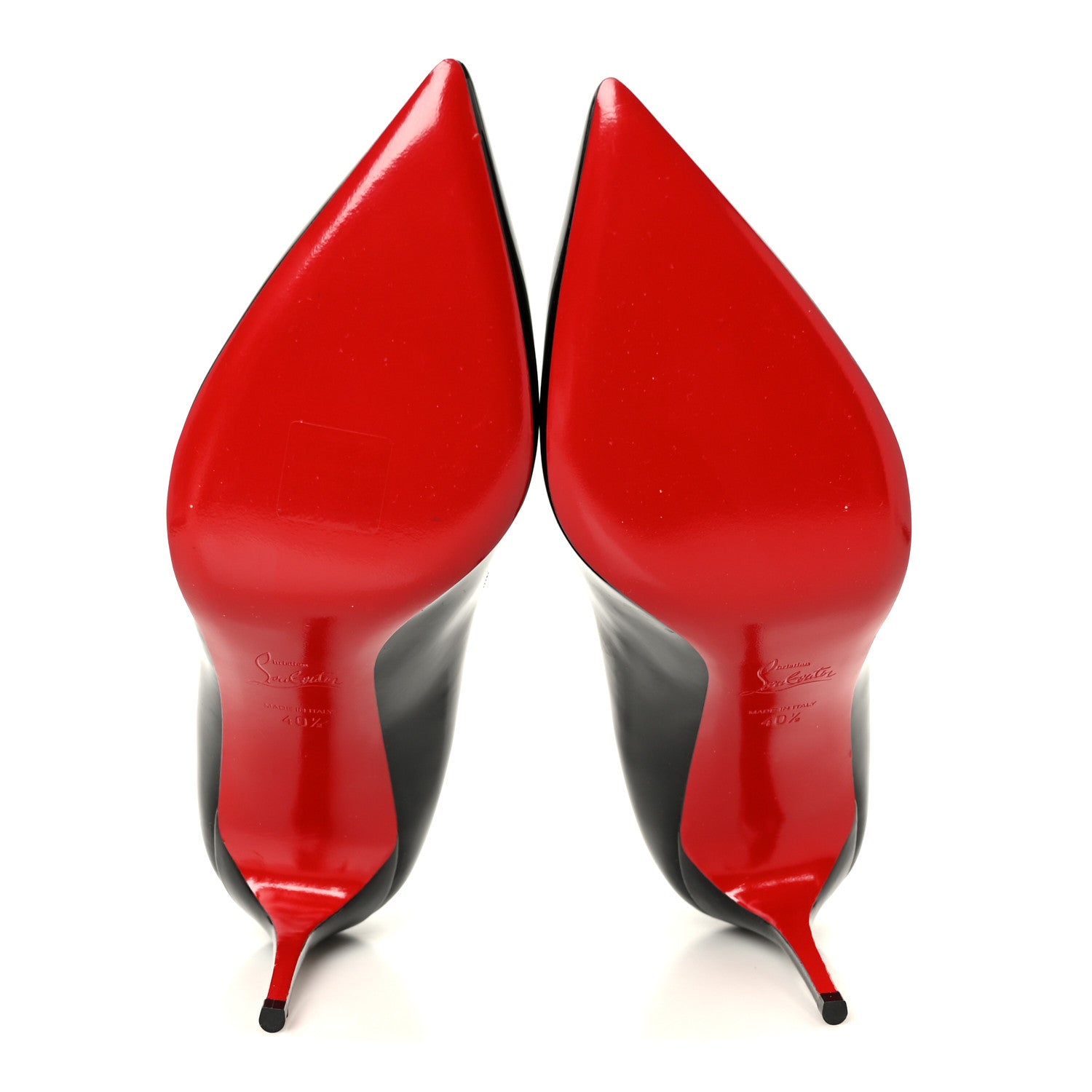Christian Louboutin Patent Pigalle Follies 85 Pumps 40.5 Black 6 of 9