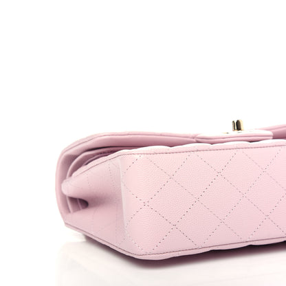 Chanel Caviar Quilted Small Double Flap Light Pink 8 of 10