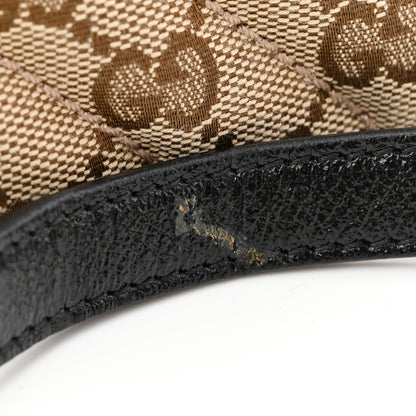 Gucci Monogram Azalea Calfskin Matelasse Diagonal Small GG Marmont Top Handle Shoulder Bag Beige Ebony Black 11 of 11