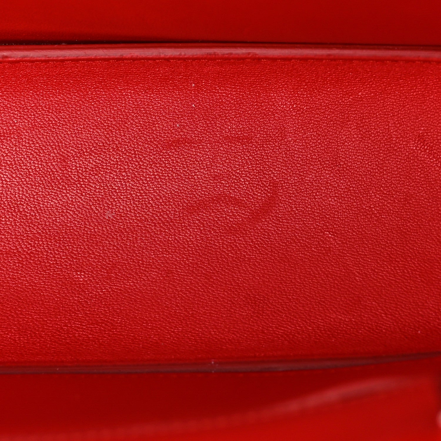 Salvatore Ferragamo Brushed Calfskin Wanda East West Top Handle Bag Flame Red 12 of 12
