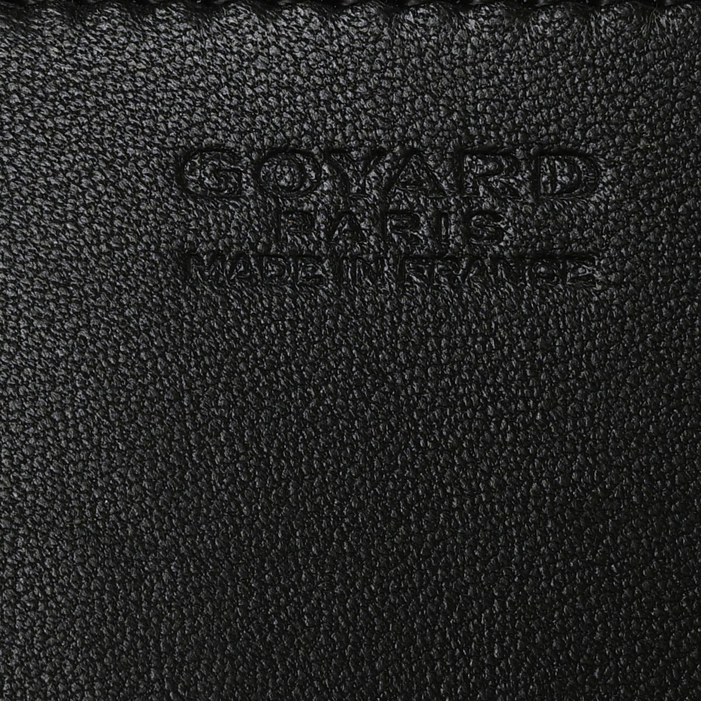 Goyardine Double Travel Watch Case Black