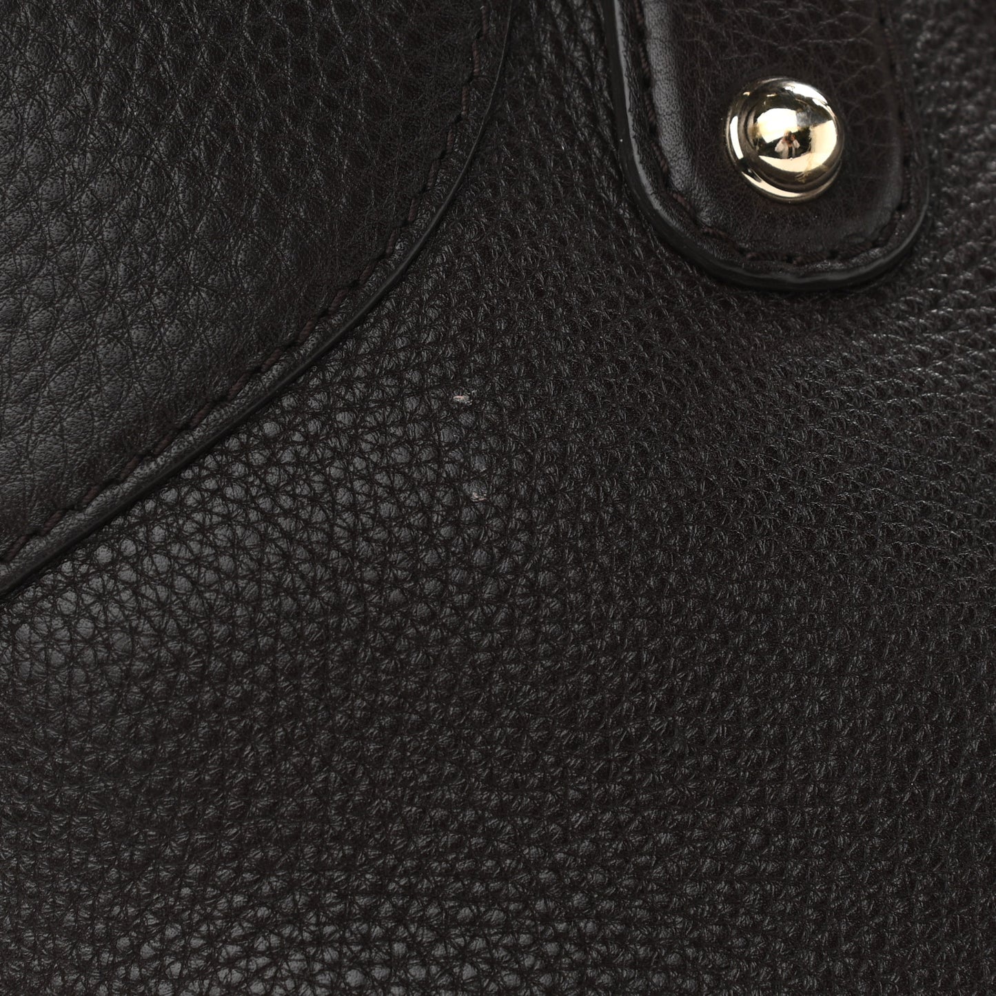 Calfskin Horsebit Web Dark Brown