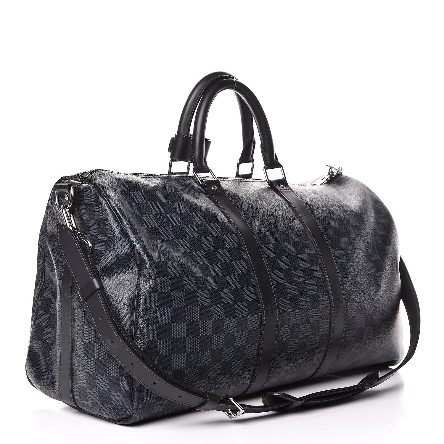 Louis Vuitton Damier Cobalt Keepall Bandouliere 45 3 of 11