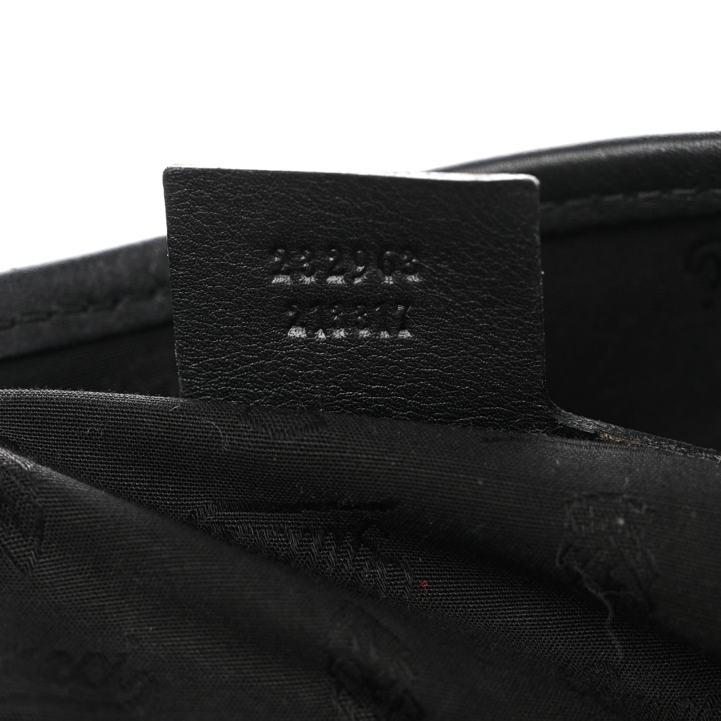 Guccissima Medium GG Twins Shoulder Bag Black