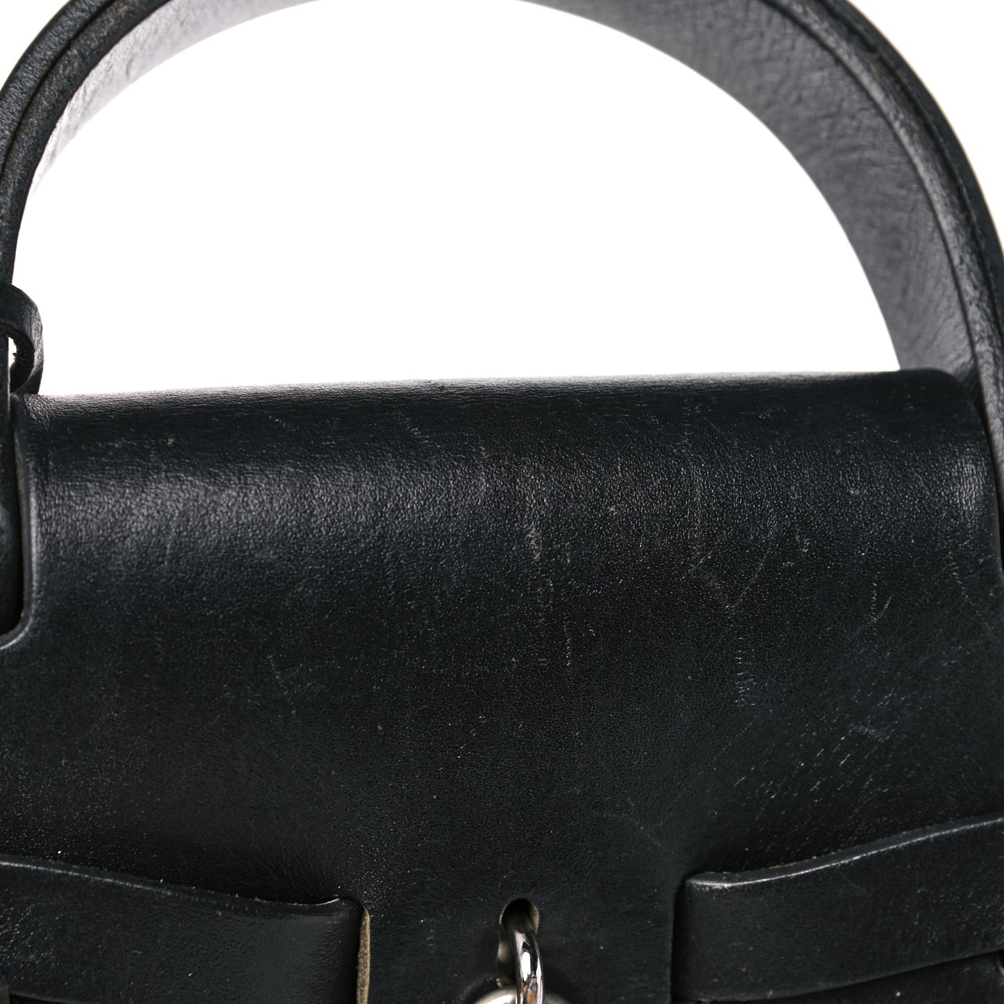 Toile Vache Calfskin Herbag 39 MM Backpack Black
