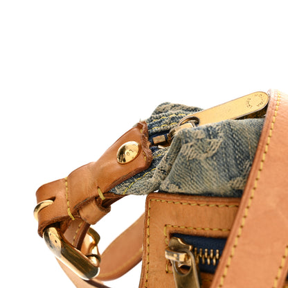 Louis Vuitton Monogram Denim Baggy PM Blue 14 of 17