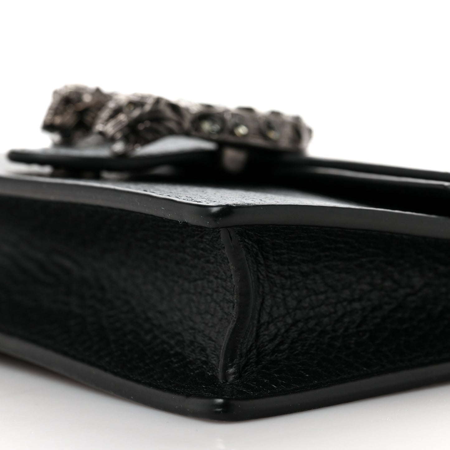 Calfskin Super Mini Dionysus Shoulder Bag Black